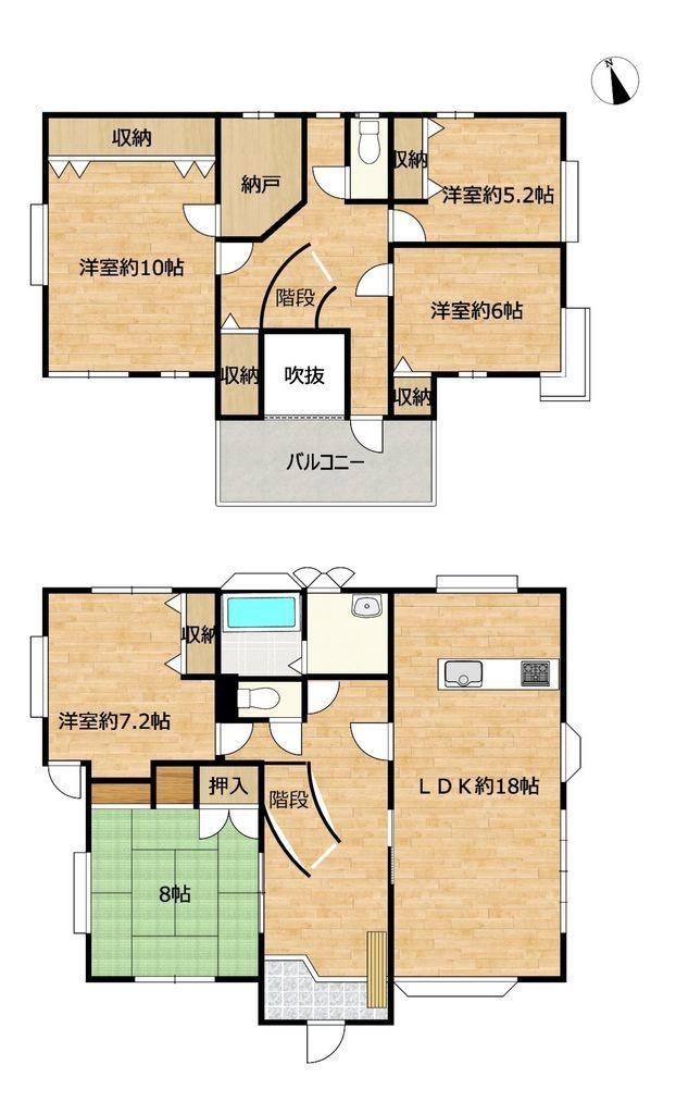 5LDK+S house in Fujioka, Gunma - Photo 1