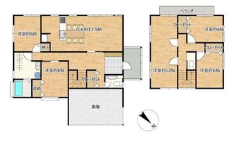 5LDK house in Mitsuke