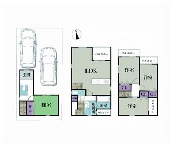 4LDK house in Abeno Ward