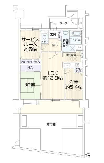 2LDK+S apartment in Adachi Ward, Tokyo - Photo 1