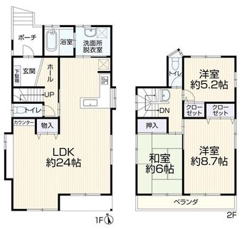 3LDK house in Midori Ward, Nagoya