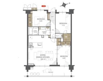 3LDK apartment in Machida