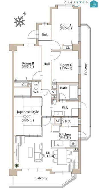 4LDK apartment in Midori Ward, Nagoya, Aichi - Photo 1