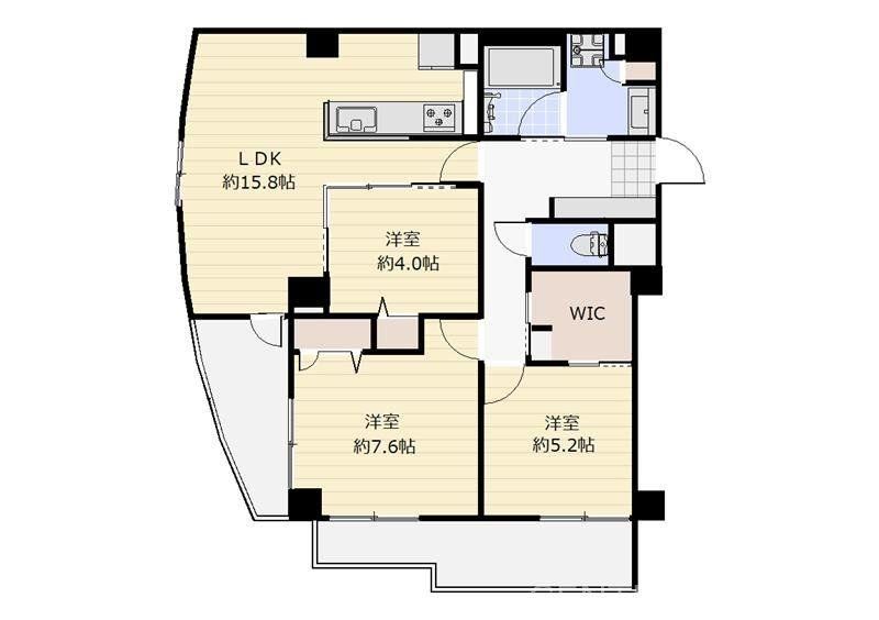 3LDK apartment in Asaka, Saitama - Photo 1