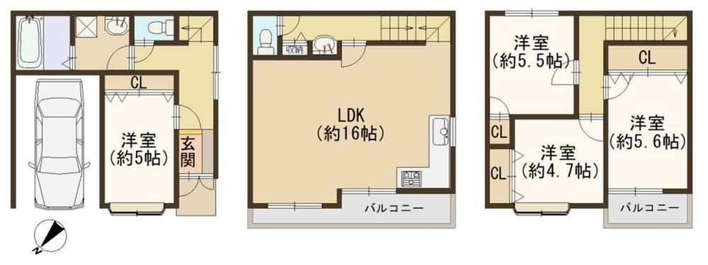 4LDK house in Higashiosaka, Osaka - Photo 1