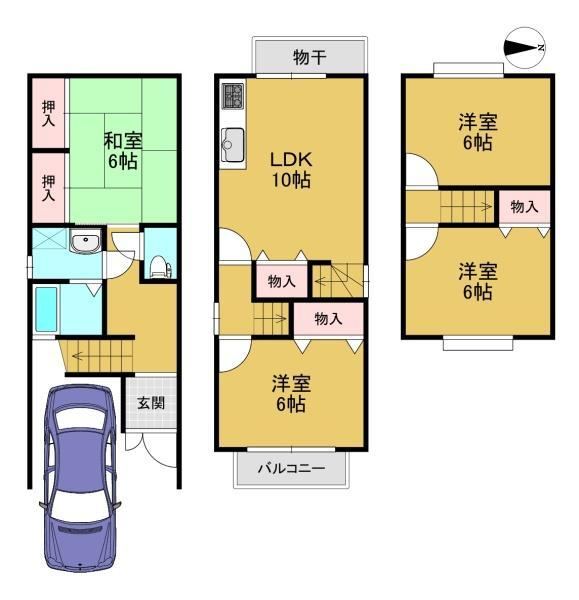 4LDK house in Nishikyo Ward, Kyoto - Photo 1