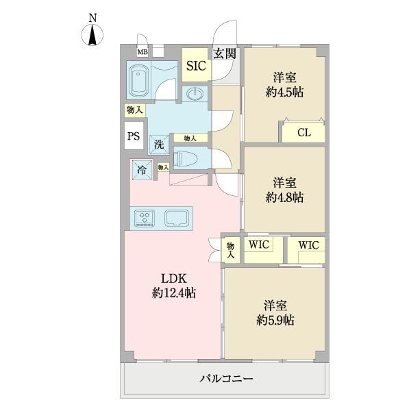 3LDK apartment in Koto Ward, Tokyo - Photo 1
