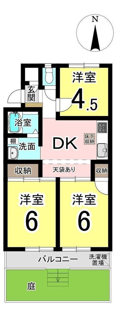 3DK apartment in Toyota, Aichi - Photo 1