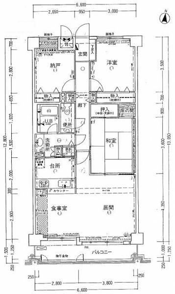 2LDK+S apartment in Toyonaka, Osaka - Photo 1