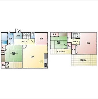 3LDK+S house in Higashi Ward, Kumamoto City