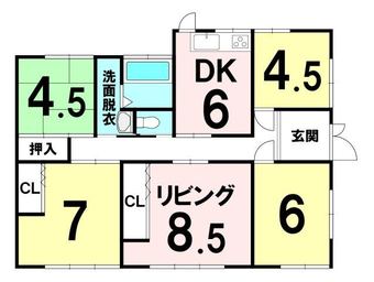 5DK house in Yahatahigashi Ward, Kitakyushu
