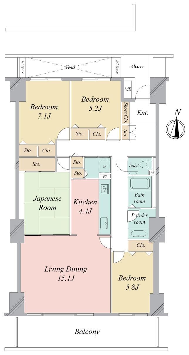 4LDK apartment in Yokosuka, Kanagawa - Photo 1