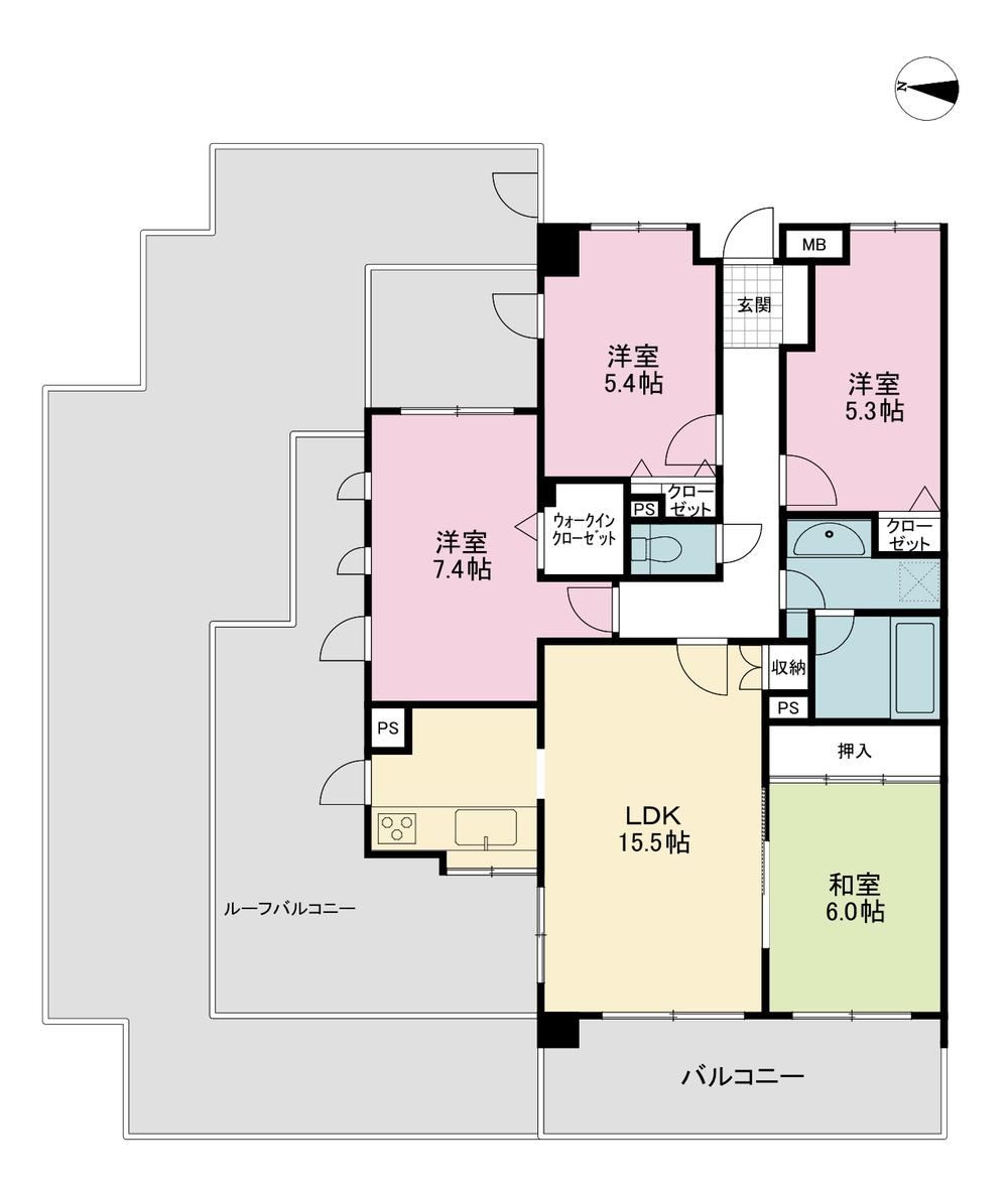 4LDK apartment in Konan Ward, Yokohama, Kanagawa - Photo 1