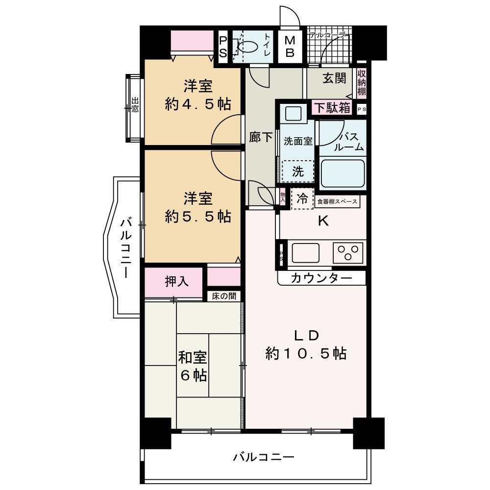 3LDK apartment in Natori, Miyagi - Photo 1