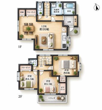 3LDK house in Atsugi