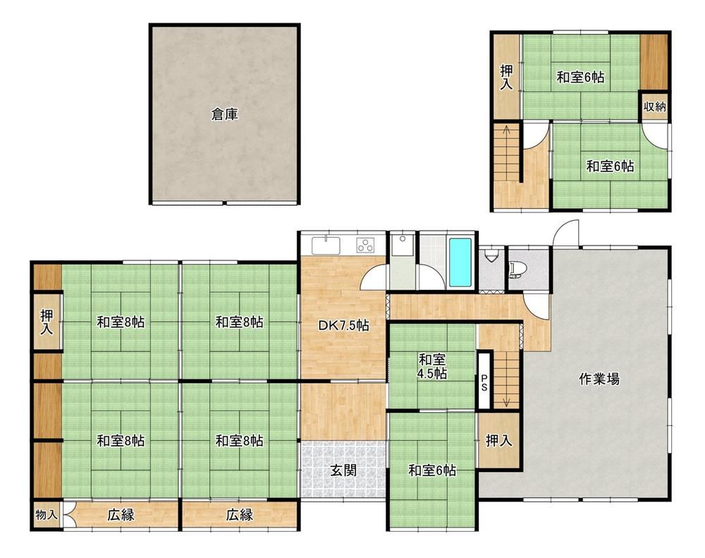 9LDK house in Toyooka, Hyogo - Photo 1