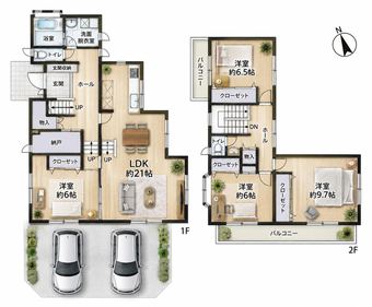 4LDK+S house in Atsugi