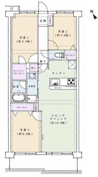 3LDK apartment in Niiza, Saitama - Photo 1