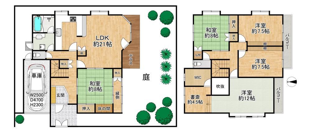 5LDK+S house in Hirakata, Osaka - Photo 1