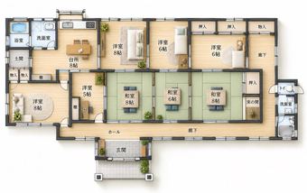 8DK house in Hadano