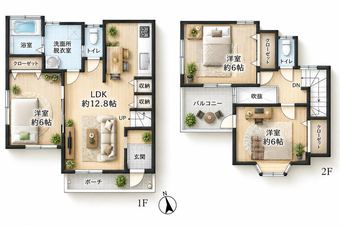 3LDK house in Yamato