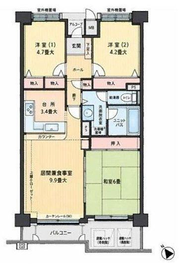 3LDK apartment in Konan Ward, Yokohama, Kanagawa - Photo 1