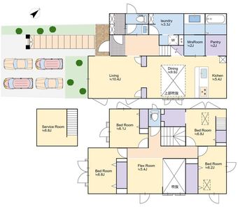 5LDK+S house in Kashiwa