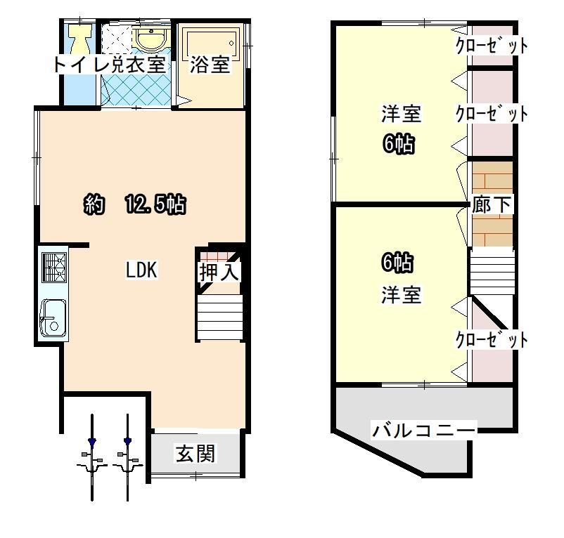 2LDK house in Moriguchi, Osaka - Photo 1