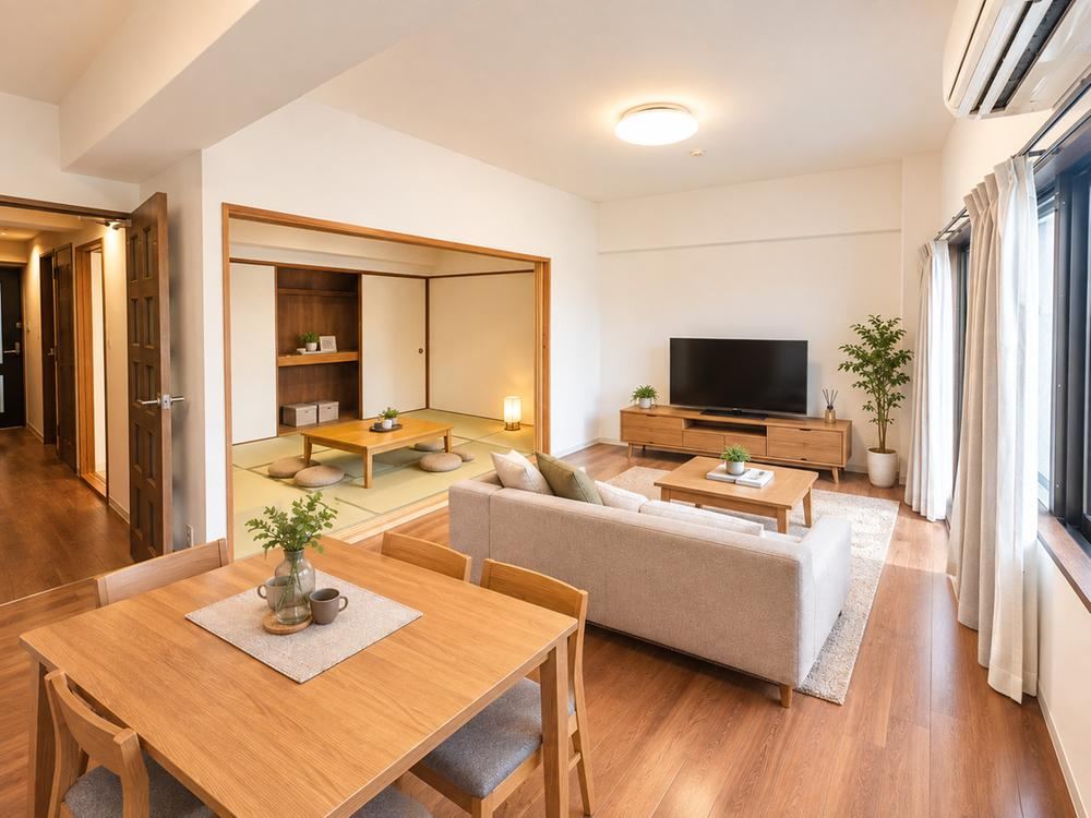 3LDK apartment in Nakagyo Ward, Kyoto - Photo 1