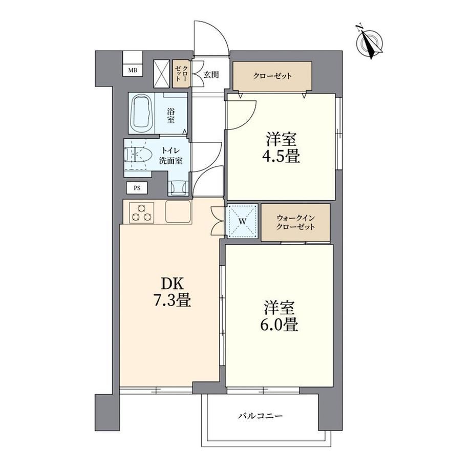 2LDK apartment in Chuo Ward, Tokyo - Photo 1