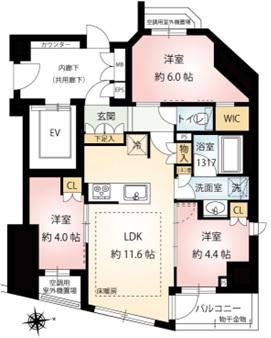 3LDK apartment in Koganei