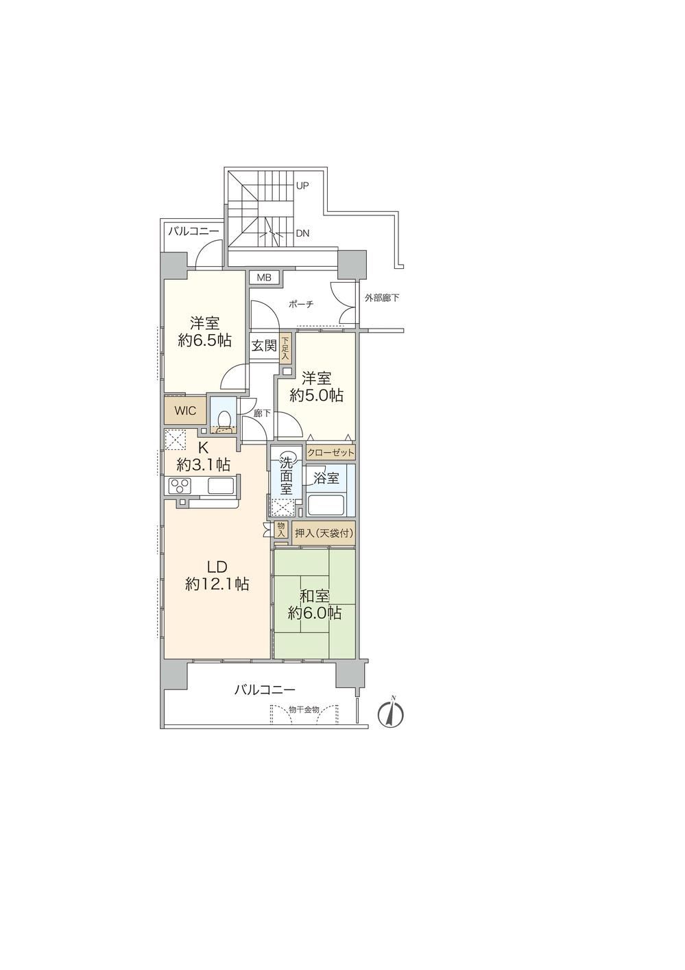 3LDK apartment in Sumida Ward, Tokyo - Photo 1