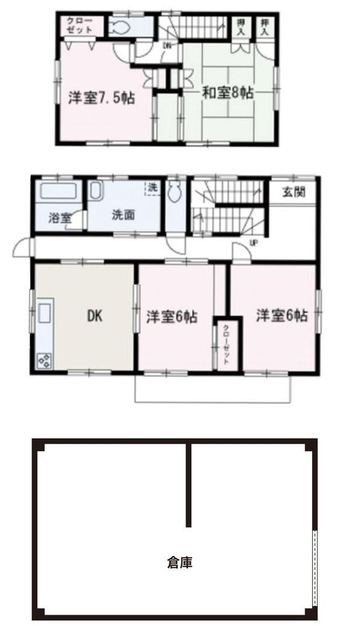 4DK house in Shiki