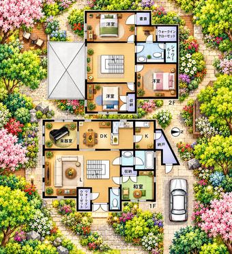 5LDK+S house in Tama