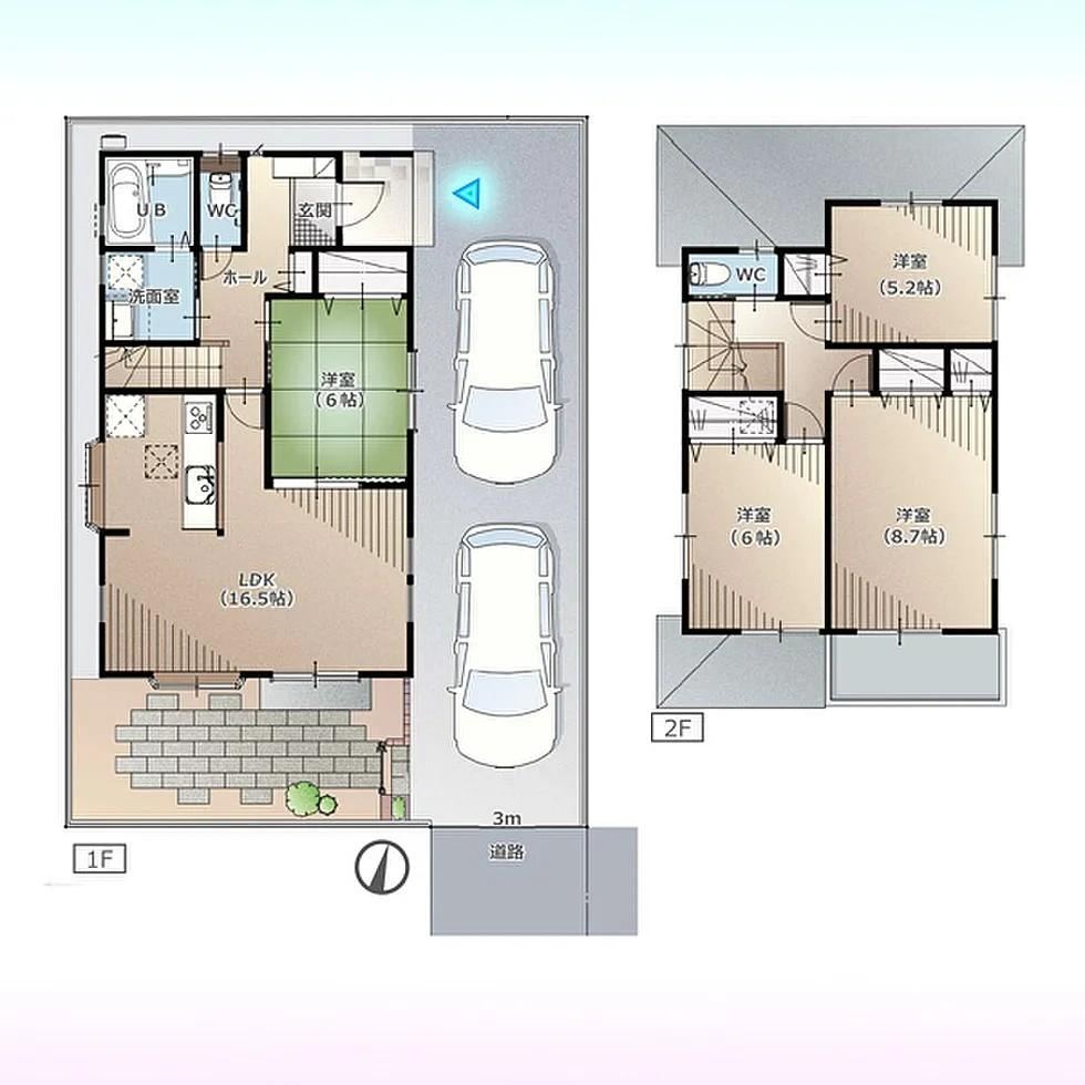 4LDK house in Hasuda, Saitama - Photo 1