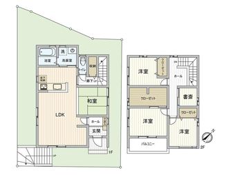 4LDK house in Aki District