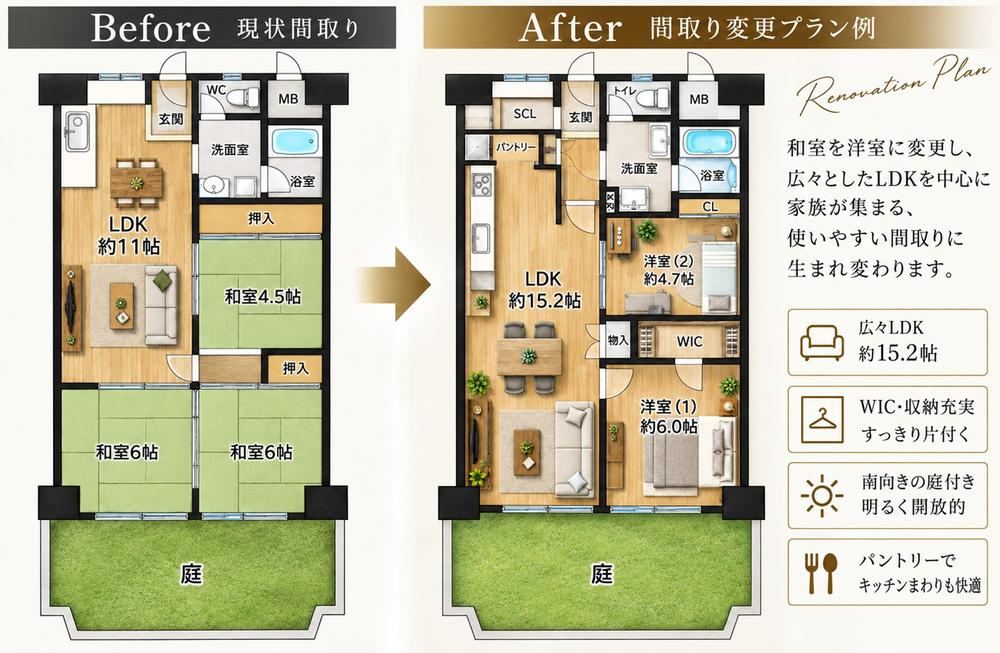 3LDK apartment in Ibaraki, Osaka - Photo 1