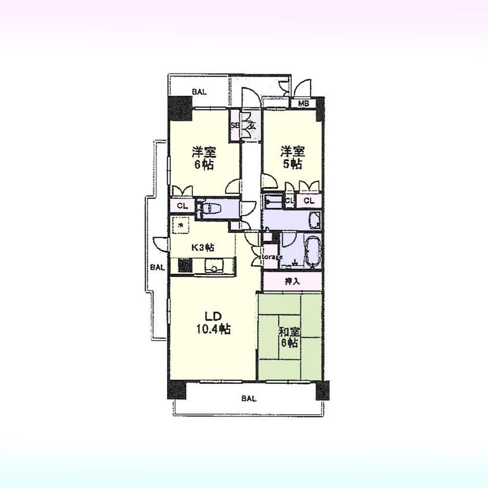 3LDK apartment in Urawa Ward, Saitama - Photo 1