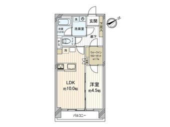 1LDK apartment in Suginami Ward