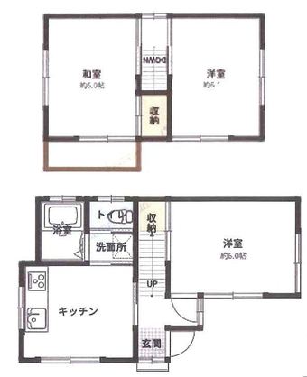 3DK house in Zama