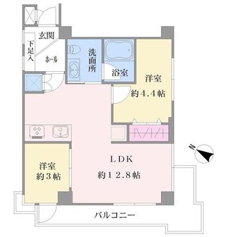 2LDK apartment in Ota Ward