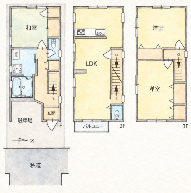 3LDK house in Neyagawa, Osaka - Photo 1