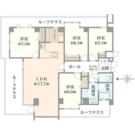 4LDK apartment in Atsugi, Kanagawa - Photo 1