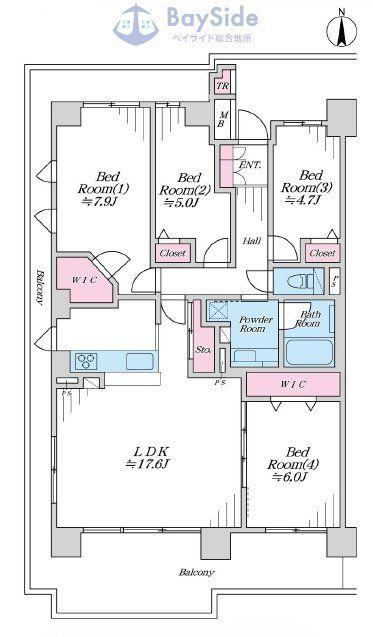 4LDK apartment in Aoba Ward, Yokohama, Kanagawa - Photo 1