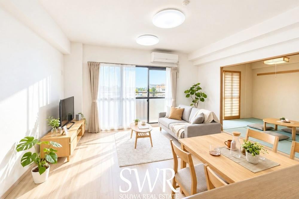 3LDK apartment in Okazaki, Aichi - Photo 1