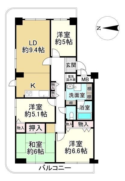 4LDK apartment in Otsu, Shiga - Photo 1