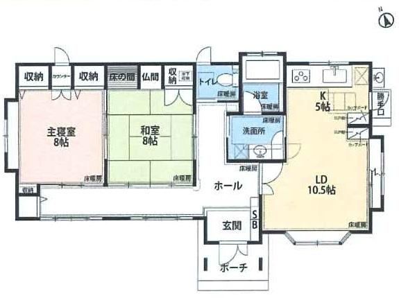 2LDK house in Kisarazu, Chiba - Photo 1