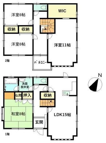 4LDK house in Toyama City
