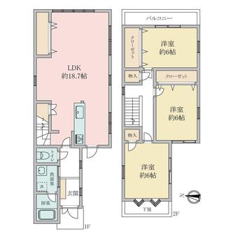 3LDK house in Takatsuki