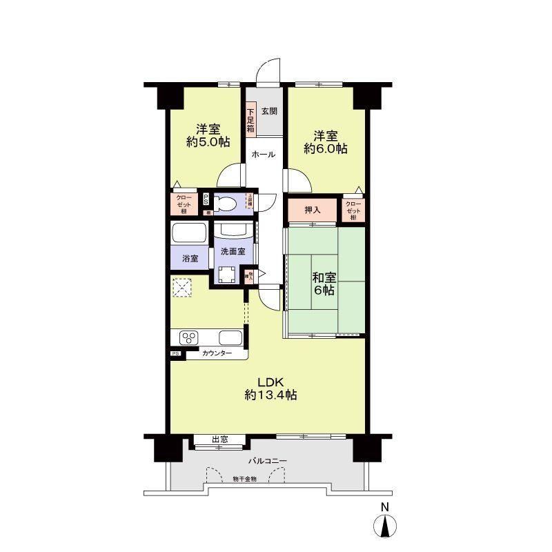 3LDK apartment in Nakagawa Ward, Nagoya, Aichi - Photo 1